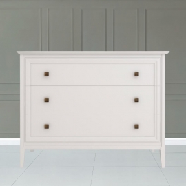 Комод Aletan Tesoro (Алетан Тесоро), 3 ящика, Белый, T401W