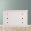 Комод Aletan Tesoro (Алетан Тесоро), 3 ящика, Белый, T401W - Фото 4