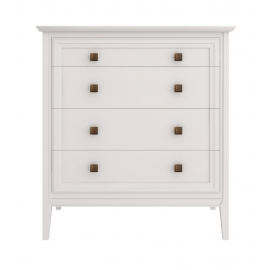 Комод Aletan Tesoro (Алетан Тесоро), 4 ящика, Белый, T404W