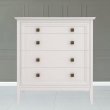 Комод Aletan Tesoro (Алетан Тесоро), 4 ящика, Белый, T404W - Фото 4