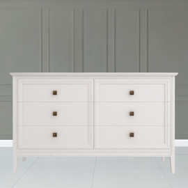 Комод Aletan Tesoro (Алетан Тесоро), 6 ящиков, Белый, T406W