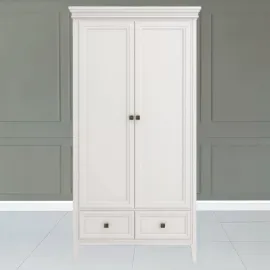 Шкаф Aletan Tesoro (Алетан Тесоро), 2-дверный, 2 ящика, Белый, T802W