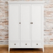 Шкаф Aletan Tesoro (Алетан Тесоро), 3-дверный, 3 ящика, Белый, T803W - Фото 2