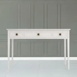Консоль Aletan Tesoro (Алетан Тесоро), 3 ящика, Белый, T903W