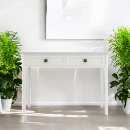 Консоль Aletan Tesoro (Алетан Тесоро), 2 ящика, Белый, T902W