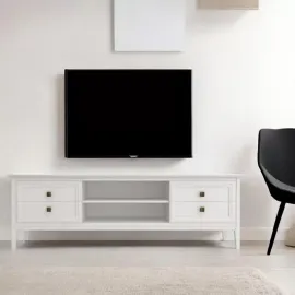 Тумба ТВ Aletan Tesoro (Алетан Тесоро), 180 см, Белый, T305W