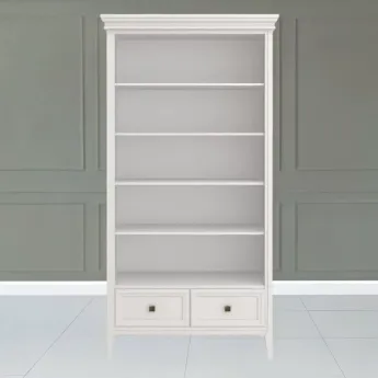 Стеллаж Aletan Tesoro (Алетан Тесоро), Белый, 2 ящика, T606W