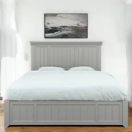 Кровать 160x200 Aletan Tesoro (Алетан Тесоро), с подъемным механизмом, Серый, T206G/BOX