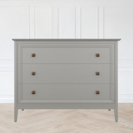 Комод Aletan Tesoro (Алетан Тесоро), 3 ящика, Серый, T401G