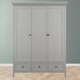 Шкаф Aletan Tesoro (Алетан Тесоро), 3-дверный, 3 ящика, Серый, T803G