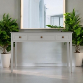 Консоль Aletan Tesoro (Алетан Тесоро), 3 ящика, Серый, T903G