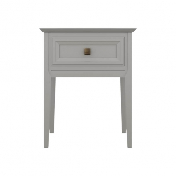 Тумба прикроватная Aletan Tesoro (Алетан Тесоро), 1 ящик, Серый, T301G