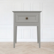 Тумба прикроватная Aletan Tesoro (Алетан Тесоро), 1 ящик, Серый, T301G - Фото 4