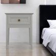 Тумба прикроватная Aletan Tesoro (Алетан Тесоро), 1 ящик, Серый, T301G - Фото 5