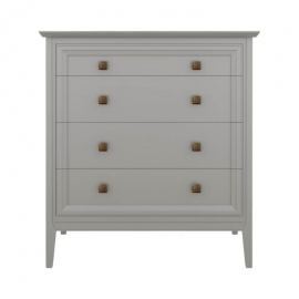 Комод Aletan Tesoro (Алетан Тесоро), 4 ящика, Серый, T404G