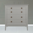 Комод Aletan Tesoro (Алетан Тесоро), 4 ящика, Серый, T404G - Фото 2