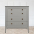 Комод Aletan Tesoro (Алетан Тесоро), 4 ящика, Серый, T404G - Фото 5