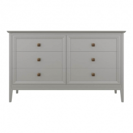 Комод Aletan Tesoro (Алетан Тесоро), 6 ящиков, Серый, T406G