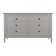 Комод Aletan Tesoro (Алетан Тесоро), 6 ящиков, Серый, T406G - Фото 1