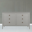 Комод Aletan Tesoro (Алетан Тесоро), 6 ящиков, Серый, T406G - Фото 2