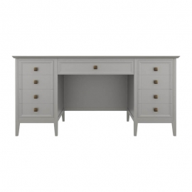 Стол письменный Aletan Tesoro (Алетан Тесоро), 8 ящиков, Серый, T709G