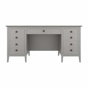 Стол письменный Aletan Tesoro (Алетан Тесоро), 8 ящиков, Серый, T709G
