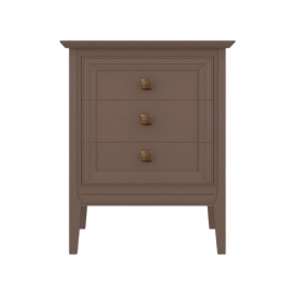 Тумба прикроватная Aletan Tesoro (Алетан Тесоро), 3 ящика, Коричневый, T303Q