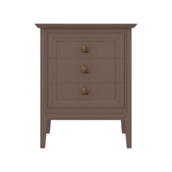 Тумба прикроватная Aletan Tesoro (Алетан Тесоро), 3 ящика, Коричневый, T303Q
