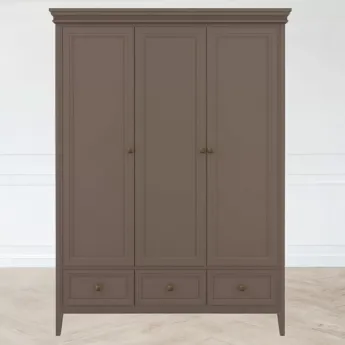 Шкаф Aletan Tesoro (Алетан Тесоро), 3-дверный, 3 ящика, Коричневый, T803Q
