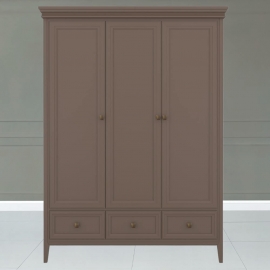 Шкаф Aletan Tesoro (Алетан Тесоро), 3-дверный, 3 ящика, Коричневый, T803Q