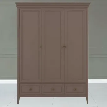 Шкаф Aletan Tesoro (Алетан Тесоро), 3-дверный, 3 ящика, Коричневый, T803Q