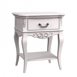 Тумба прикроватная Aletan Marlette (Алетан Марлетт), 3 ящика, Слоновая кость, В301