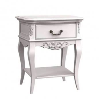 Тумба прикроватная Aletan Marlette (Алетан Марлетт), 3 ящика, Слоновая кость, В301