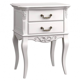 Тумба прикроватная Aletan Marlette (Алетан Марлетт), 2 ящика, Слоновая кость, В302