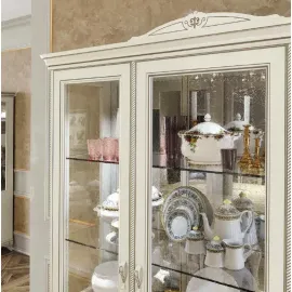 Витрина Camelgroup Fantasia Bianco Antico 3-дверная