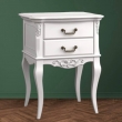 Тумба прикроватная Aletan Marlette (Алетан Марлетт), 2 ящика, Слоновая кость, В302 - Фото 3