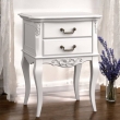 Тумба прикроватная Aletan Marlette (Алетан Марлетт), 2 ящика, Слоновая кость, В302 - Фото 2