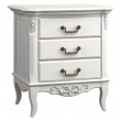 Тумба прикроватная Aletan Marlette (Алетан Марлетт), 3 ящика, Слоновая кость, В303 - Фото 1