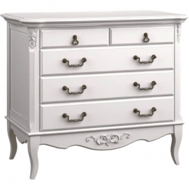 Комод Aletan Marlette (Алетан Марлетт), 5 ящиков, Слоновая кость, B405