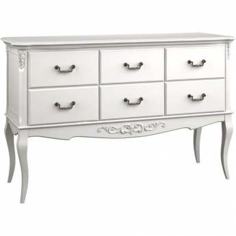 Консоль Aletan Marlette (Алетан Марлетт), 6 ящиков, Слоновая кость, В906