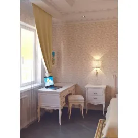 Пуф Aletan Marlette (Алетан Марлетт), Слоновая кость, В107