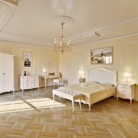 Банкетка Aletan Marlette (Алетан Марлетт), Слоновая кость, В108