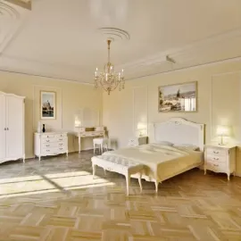 Зеркало-трельяж Classico Italiano Aletan Marlette (Алетан Марлетт), Слоновая кость, В105