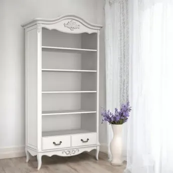 Стеллаж Aletan Marlette (Алетан Марлетт), Слоновая кость, 2 ящика, В606