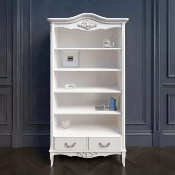 Стеллаж Aletan Marlette (Алетан Марлетт), Слоновая кость, 2 ящика, В606