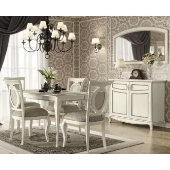 Прилавок Camelgroup Fantasia Bianco Antico двухдверный