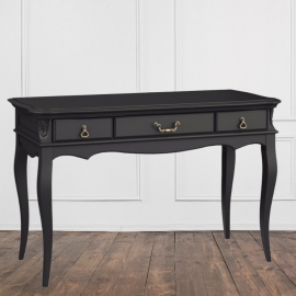 Консоль Aletan Marlette (Алетан Марлетт), 3 ящика, Черный лак, В903BL
