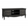 Тумба ТВ Aletan Marlette (Алетан Марлетт), 146 см, Черный лак, В304BL