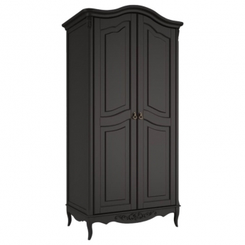 Шкаф Aletan Marlette (Алетан Марлетт), 2-дверный, Черный лак, В802BL