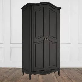 Шкаф Aletan Marlette (Алетан Марлетт), 2-дверный, Черный лак, В802BL